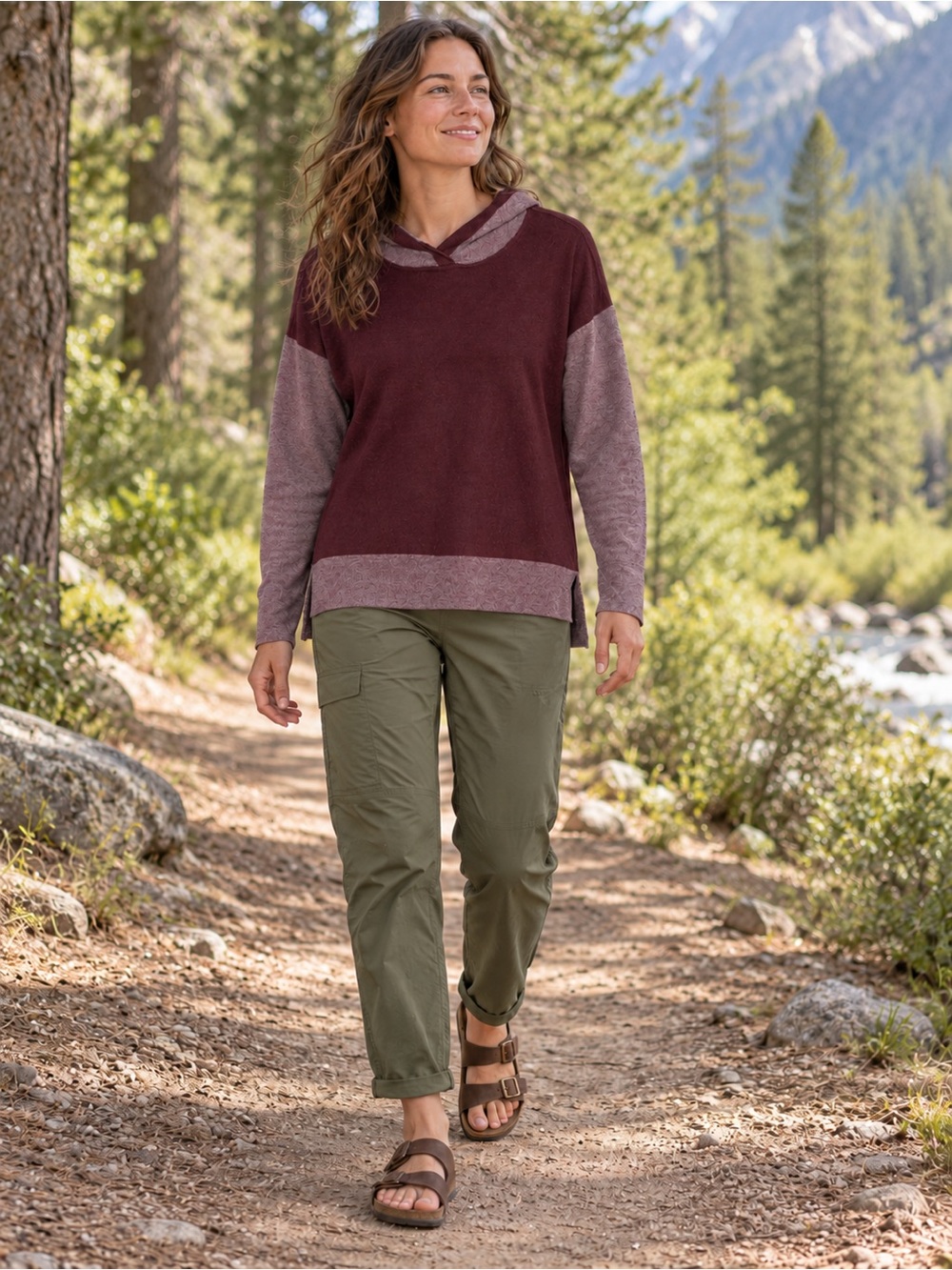 Smartwool Women’s Shadow Pine Hoodie Sweater Medium